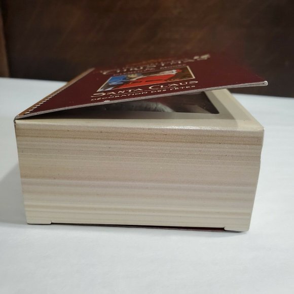 Hallmark Keepsake Ornament 2001 Twas Night Before Christmas Santa Claus Box - Picture 6 of 8